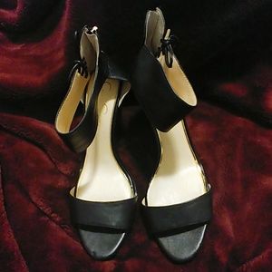 Side Bow Wedges Sexy 100% Leather